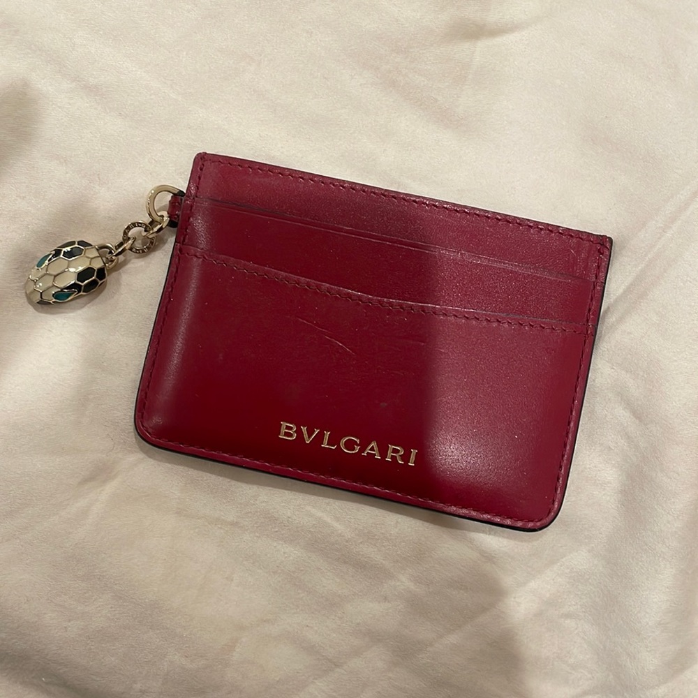 BVLGARI card holder